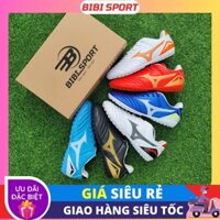 Giày Đá Bóng Mizuno ATOM Neo 4 Pro [Tặng Lót Giày + Tất BiBi + Băng Cuốn] - Khâu Full Đế, BH 3 Tháng