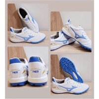 Giày Đá Bóng Mizuno Neo 4 Pro As Màu Trắng Đế TF Sân Cỏ Nhân Tạo