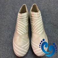Giày đá bóng Nemeziz17 không dây trắng sữa tự nhiên