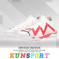 GIÀY ĐÁ BÓNG PUMA FUTURE MATCH TT BREAKTHROUGH - PUMA WHITE/PUMA BLACK/FIRE ORCHID 107374-01