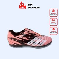 Giày Đá Bóng Sân Cỏ Nhân Tạo 𝗣𝗿𝗼𝗽𝘂𝗹𝘀𝗶𝗼𝗻 Đế Cao Su Đúc Màu Hồng - Giày Đá Bóng 3 Sọc Propulsion Full Box