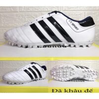 giày đá bóng 💎tặng tất💎 giày CT3 ( giầy đá banh TF-  đinh thấp ba sọc chuyên sân nhân tạo ) 💉