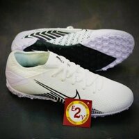 Giày đá bóng thể thao nam 𝐌𝐞𝐫𝐜𝐮𝐫𝐢𝐚𝐥 𝐕𝐚𝐩𝐨𝐫 Trắng Đen, giày đá banh cỏ nhân tạo hot trend - 2EVSHOP  ] 🎓