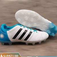 Giày Đá Bóng Toni Trắng Xanh FG - Giày Thể Thao Nam Nữ