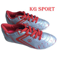 Giày Đá Bóng Trẻ Em Sân Cỏ Nhân Tạo Mẫu Mới - Xám sao băng - 33