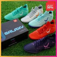 Giày Đá Bóng Wika Galaxy Light TF Chính Hãng Mới Nhất Cho Nam, Khâu Full Đế,Tặng Bình Xịt + Tất Dệt Kim + Băng Cuốn Chân