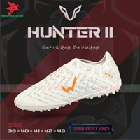 GIÀY ĐÁ BÓNG WIKA HUNTER 02 SÂN CỎ NHÂN TẠO MÀU TRẮNG