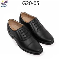 Giày da cấp tá cao cấp đế vàng G20 - 05