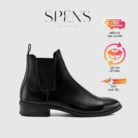 Giày da chelsea boots classic Black,Giày boot nam da cao cấp đế Cao Su êm mềm mại.