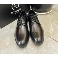 Giày da công sở kiểu dáng Derby màu đen - GDS13