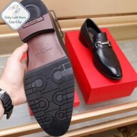 Giày da công sở nam, giày da hàng hiệu full box, giày công sở