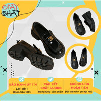 Giày da đế dày mũi tròn phong cách Nhật Bản retro, Giày Oxford đế cao kiểu dáng Lolita thích hợp chụp ảnh đi chơi kỷ yêu