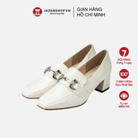 Giầy da KOSU mũi vuông cao 5cm, giày nữ Loafer Nhật Bản sang trọng 2016