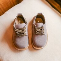 Giày da lộn cho bé trai size 21