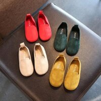 Giày da lộn cho bé