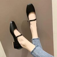 Giầy da mũi vuông