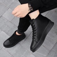 Giày Da nam cao cổ cao cấp