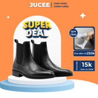 Giày Da Nam Cổ Cao Chelsea Boot Bản Cao Cấp Trẻ Trung