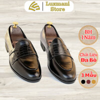 giày da nam Double Monkstrap, làm thủ công bảo hành 1 năm - T333