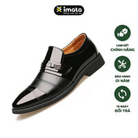 Giày da nam, Giày tây lười công sở KH-01 da bóng kiểu dáng sang trọng bảo hành 6 tháng