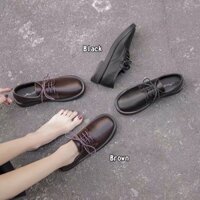 giày da tây nữ vintage độc lạ ulzzang siêu xinh oxford