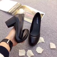 Giày da thật nữ