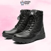 Giày Đặc Nhiệm SWAT Cao Cổ - Giầy Boot Phượt, Leo Núi