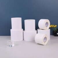 Giấy dán nhãn nhiệt rộng 100x100mm chiều cao khác nhau Nhãn quần áo đa dạng Nhiệt Nhãn giấy dán thanh giấy