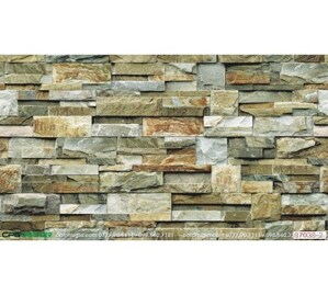 Giấy dán tường giả đá Natural 87038