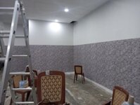 Giấy dán tường giả xi măng 1,2m x 1m