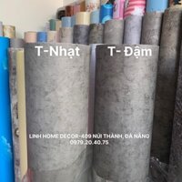 Giấy dán tường giả xi măng 1,2m x 1m