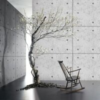 Giấy dán tường giả xi măng, phong cách hiện đại. Khổ 1.06*15.6m/cuộn