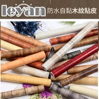 Giấy dán tường gỗ 80/ 60cm chống nước mở rộng, nhãn dán tường 3D, nhãn dán nội thất tự dính, nhãn dán chống nước gỗ thật, nhãn dán cải tạo, tủ, tủ quần áo, bàn làm việc, DIY gỗ veneer