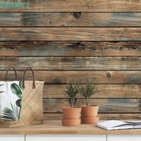 Giấy dán tường hạt gỗ PERRY Tấm ván nhân tạo Có thể tháo rời Cải tiến nhà bếp Trang trí nhà bếp cho nhà hàng Tủ lạnh Trang trí nội thất PVC Giấy dán tường
