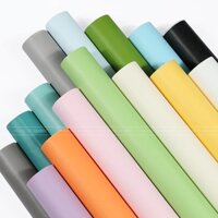 Giấy dán tường màu trơn pastel hàn quốc đơn giản được ưa chuộng hiện nay 45cmx10m