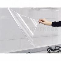 Giấy dán tường nhà bếp chống dầu tĩnh, trong suốt, chống cháy, chịu nhiệt độ cao, giấy dán tường gạch, chống nước, tự dính, không làm hỏng tường