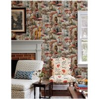 Giấy Dán Tường Trang Trí Hình Cây Nấm