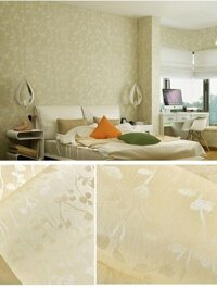 Giấy dán tường tự dính dày dặn rộng 1,2 m chống thấm nước chống ẩm phòng ngủ phòng khách giấy dán t