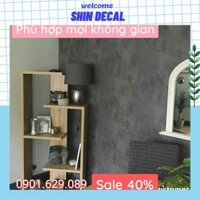 Giấy dán tường xi măng, trang trí phòng ngủ DT H37