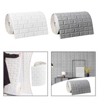 Giấy Dán Tường Xốp Họa Tiết Tấm Dán Tường Cho Backsplash Phòng Ngủ Giặt Trang Trại