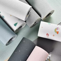 Giấy Dán Tường Xốp MẪU HỌA TIẾT Tráng Nhôm Cách Nhiệt Chống Nóng Khổ Rộng 50cm (Gía Bán 10m Dài)