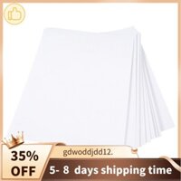 Giấy dán Vinyl chống nước có thể in cao cấp cao cấp cho máy in phun và máy in 210x280mm 30 tờ Giấy Decal trắng mờ