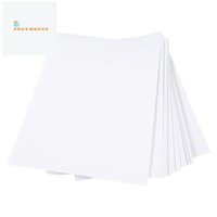 Giấy dán Vinyl chống nước có thể in cao cấp cho máy in phun và máy in 210x280mm 30 tờ Giấy Decal trắng mờ