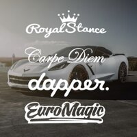 Giấy dán xe ô tô cá tính thời trang giấy dán xe sáng tạo kính chắn gió phía trước và phía sau giấy dán trang trí phản quang tiếng Anh giấy dán đuôi xe