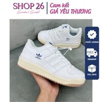 Giày Das_Forum 84 Low Trắng Nam Nữ, Giày thể thao Adidas Cao Cấp FULL BOX BILL