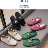 Giày Đậu Hà Lan Trẻ Em 2025 Xuân Thu Handmade Đế Phẳng Bảo Vệ Thể Hiện Người Lười Thường Ngày