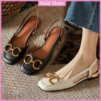 Giày đế bằng FY4 dành cho nữ Sandal Perempuan Kasut Wanita