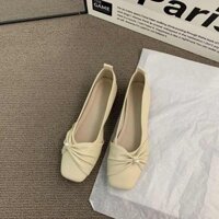 Giày Đế Bằng Giày Đậu Hà Lan Thời Trang Đi Biển Hợp Thời Trang Mặc Ngoài