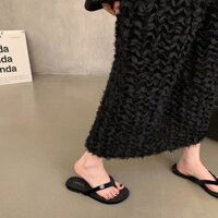 Giày đế bằng Giày La Mã Đi biển Kỳ nghỉ hợp thời trang