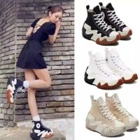 Giày đế bệt bán chạy Giày vải đế dày đế cao đế mềm nâng cao nam